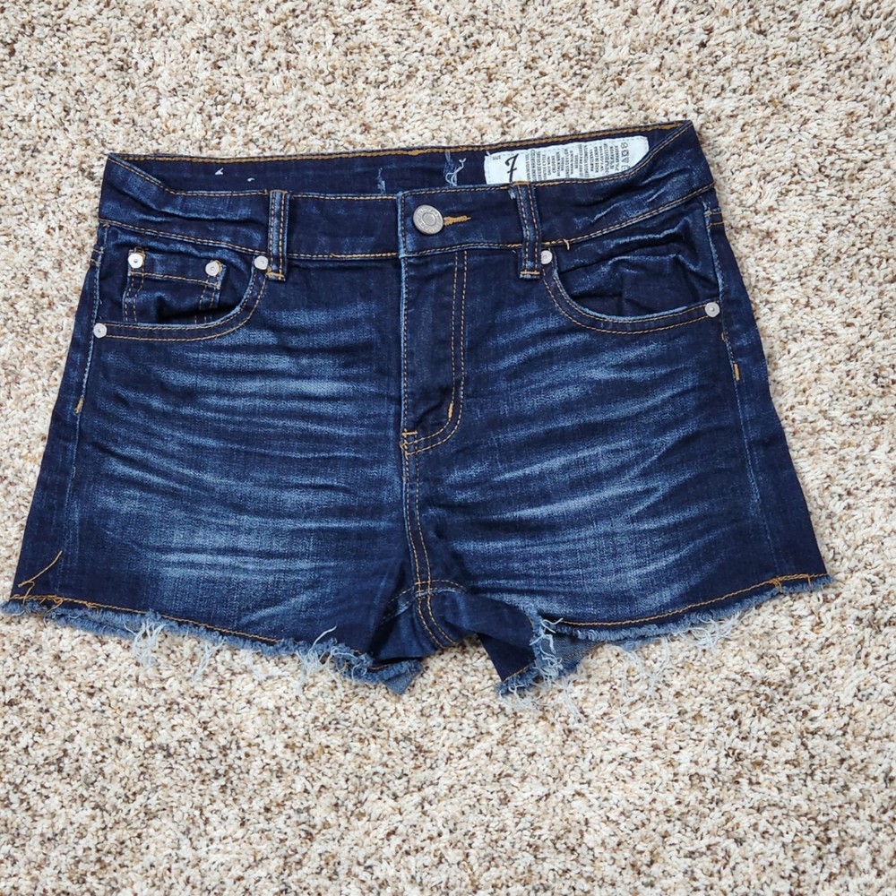 Indigo Rein High Rise Cutoff Shorts Size 7